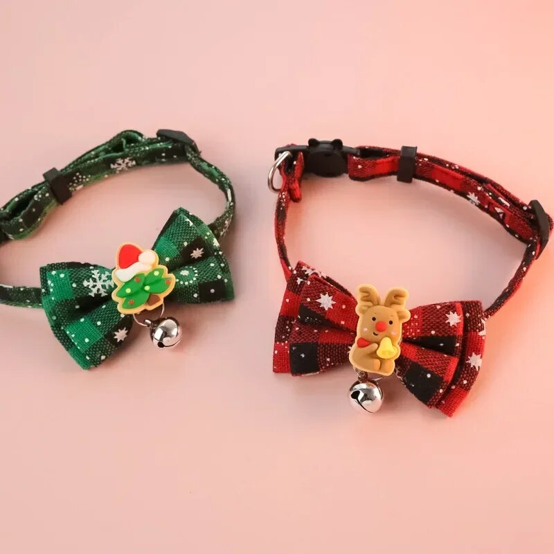 Breakaway Christmas Cat Collars