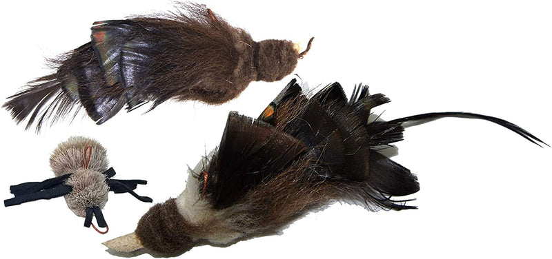 Bird and Spider Pack Refill/Attachment (Magpie, Crow and Deer Spider) - Fits Wildcat and Popular Bird, Mouse and Catcher Type Wands/Poles