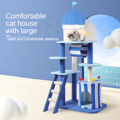 Cat Tree House Cat Tree Tower Condo Cat Tower Cat Climbing Tree Cat Tree with Platform Cat Scratching Post Cat Furniture